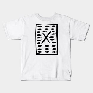 The letter X uppercase Kids T-Shirt